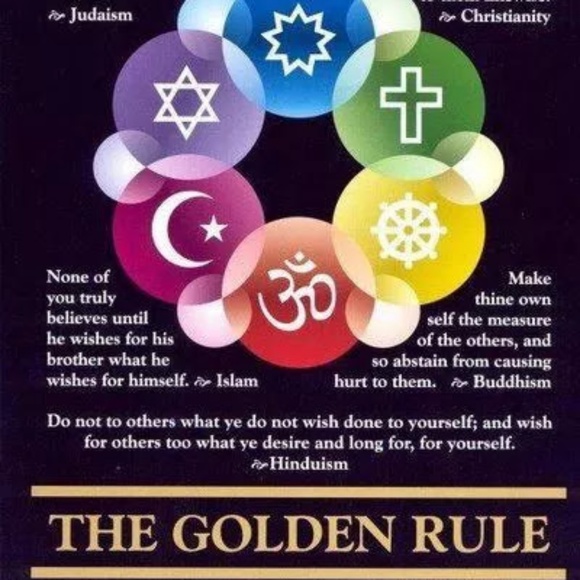 Be kind, be polite, be The Golden Rule - Picture 1 of 4